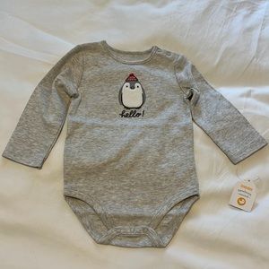 Gymboree penguin onesie
